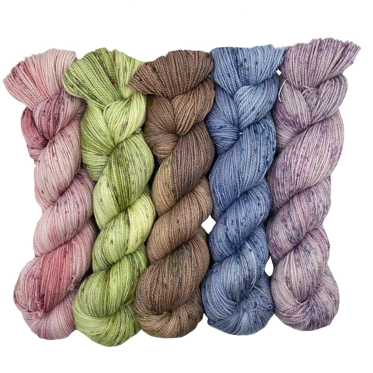 Hand-dyed Yarn @ Wonderland Yarns: Box Top Sweater Kits