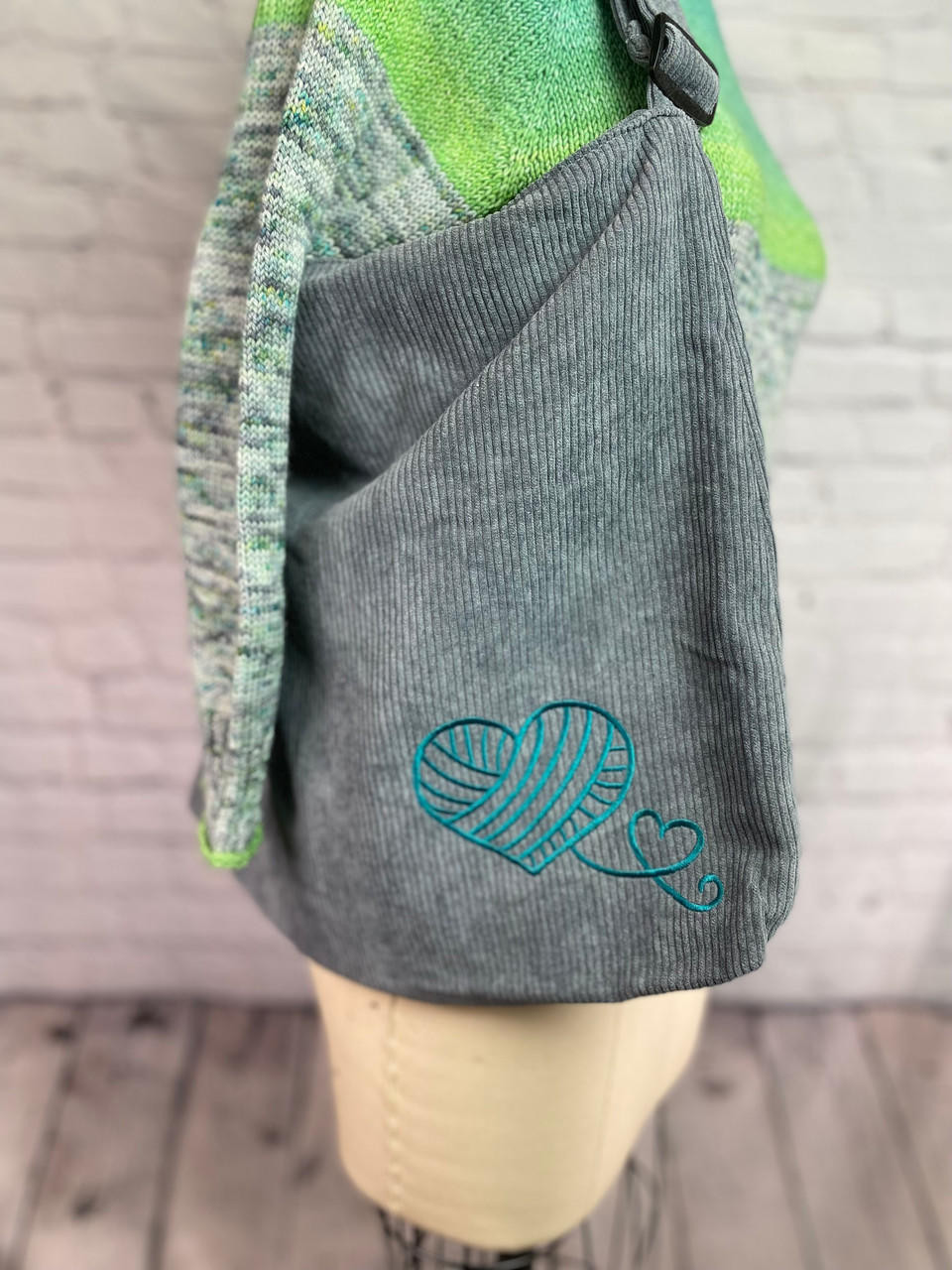 Ravelry: T-Shirt Yarn Bag pattern by Nicole Riley