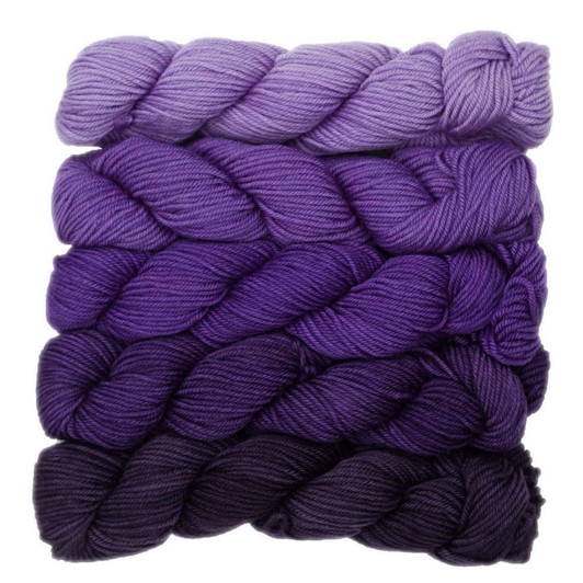 Hand-dyed Yarn @ Wonderland Yarns: Mimsy gradient