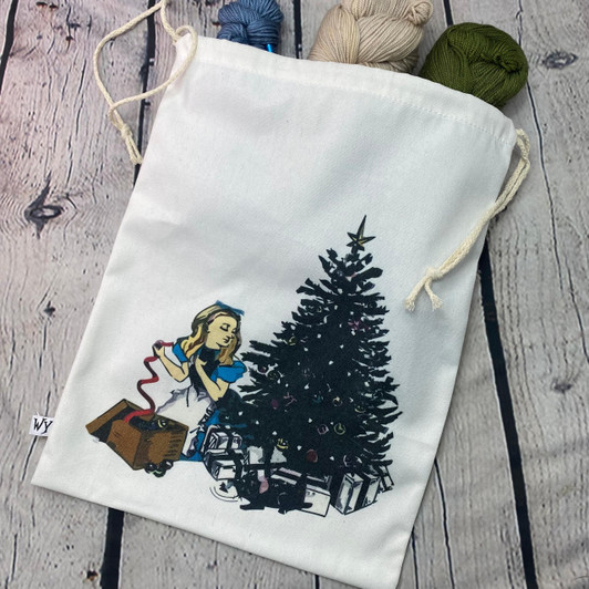 Wonderland Yarns Holiday Project Bag 