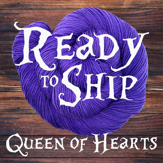 Ran out of a neutral? Need a favorite? We have plenty of Queen of Hearts skeins that are on hand and ready to ship! Inventory is always changing!