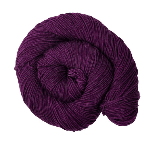 A rich, dark magenta. Hand-dyed in Brattleboro, VT.