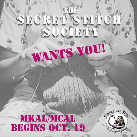 Some messages were never written — only stitched. Over thirteen days, Wonderland Yarns will unfold a mystery — told in chapters, color, and careful detail. Each pre-packed parcel reveals a new piece of the mystery: a mini skein, a clue, a quiet hint of something hidden in plain sight. This MKAL begins October 19th!