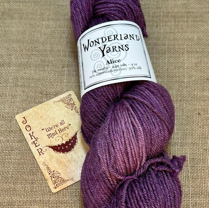 Hand-dyed Yarn @ Wonderland Yarns: Silk Twist DK, Variegated