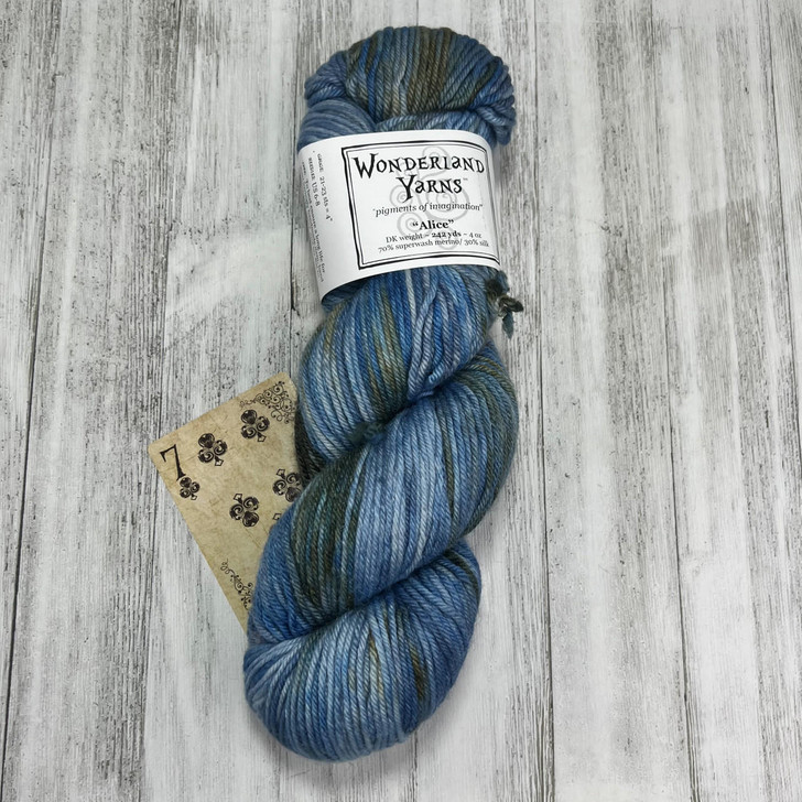 Wonderland Yarns Alice, DK OOAK