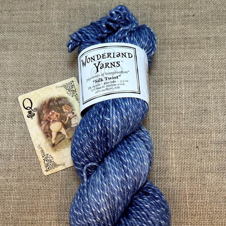 Hand-dyed Yarn @ Wonderland Yarns: Silk Twist DK, Variegated