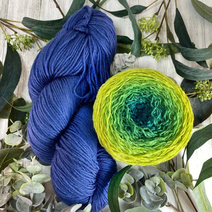 Cascading Colors Shawl Kit #1