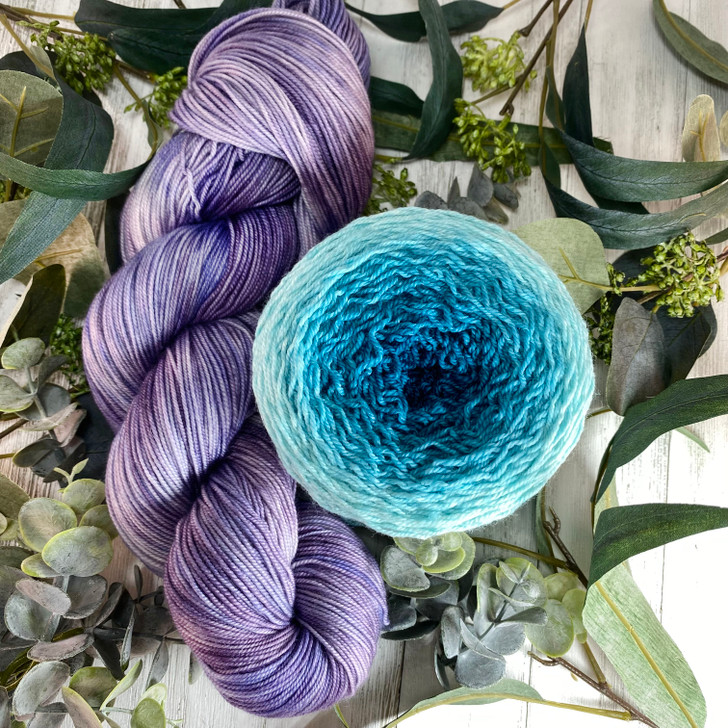 Cascading Colors Shawl Kit #6