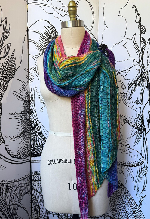 Play with color with this easy, squishy wrap