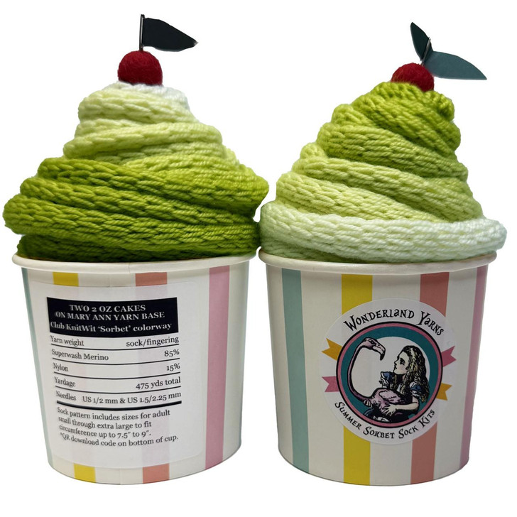 Key Lime Sorbet Sock Kit