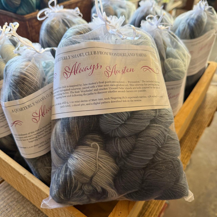Kits will come packaged in an organza bag with all your supplies inside!