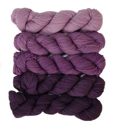 Hand-dyed Yarn @ Wonderland Yarns: Mimsy gradient