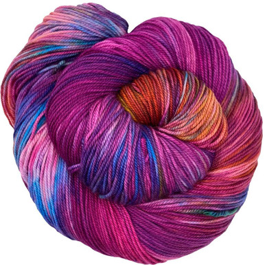 Hand-dyed Yarn @ Wonderland Yarns: Sari Ribbon, Watercolor