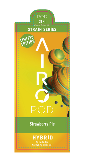 AiroPro - SKU Kit - Strain Series - Strawberry Pie - Hybrid - 1g
