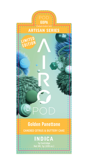 AiroPro - SKU Kit - Artisan Series - Golden Panetonne - Indica - 1G