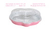 Easter Bunny Disposable Foil Pan with Plastic Lid - Case of 100 - #4081P