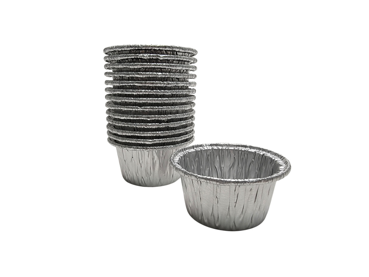 ½ oz. Mini Aluminum Foil Utility Cups - Case of 1000 - #S200