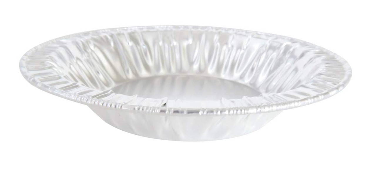 4½" Disposable Individual Size Foil Tart or Pie Pan - Case of 1000 #450