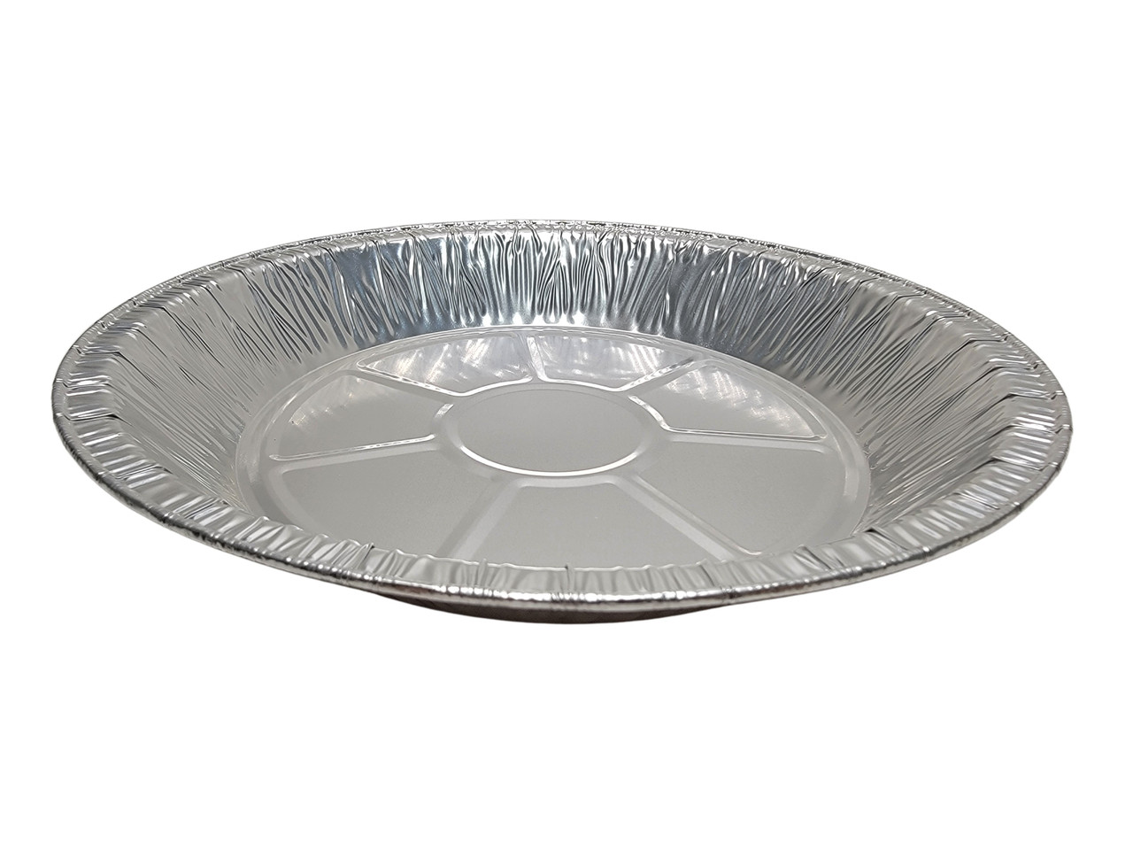 4 Disposable Aluminum Individual Pie Pan with Plastic Lid #1152P