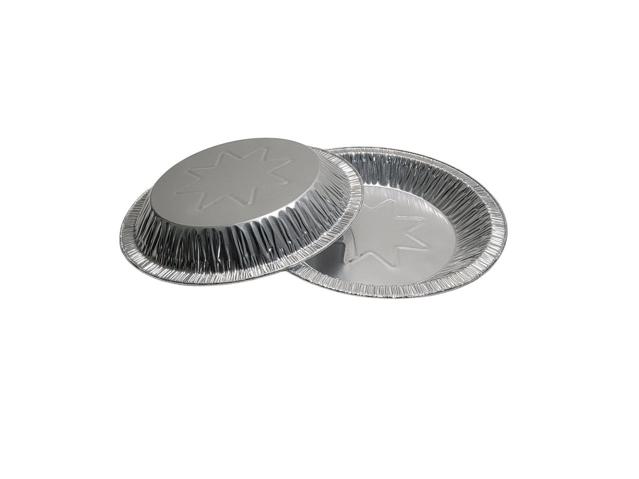 Choice 8 Round Heavy Weight Foil Take-Out Pan - 500/Case