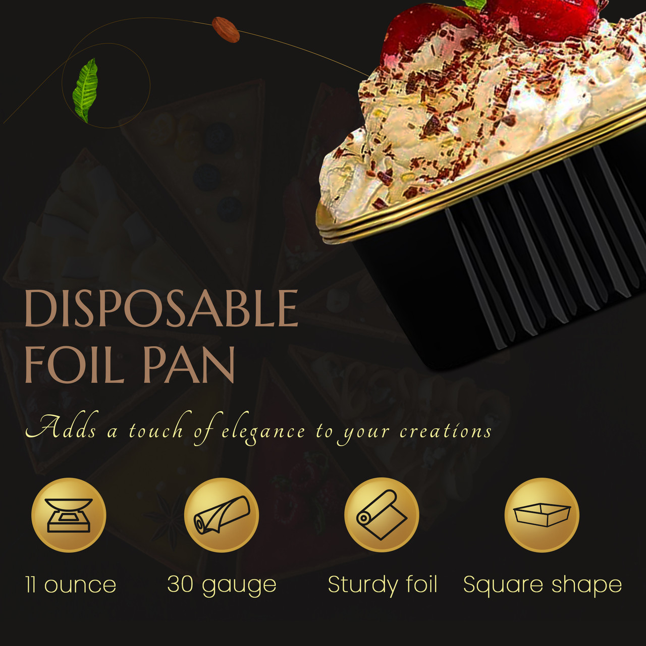Dropship Disposable Aluminum Square Foil Pans With Snap-on Plastic