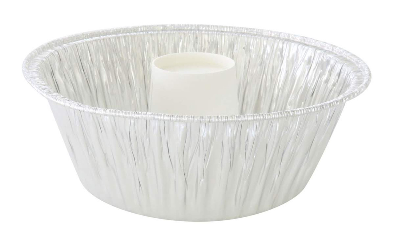 Angel-Food Cake Foil Pan with Plastic Lid - #4060