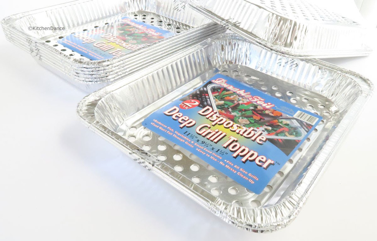 Small Disposable Aluminum Foil Broiler Pan