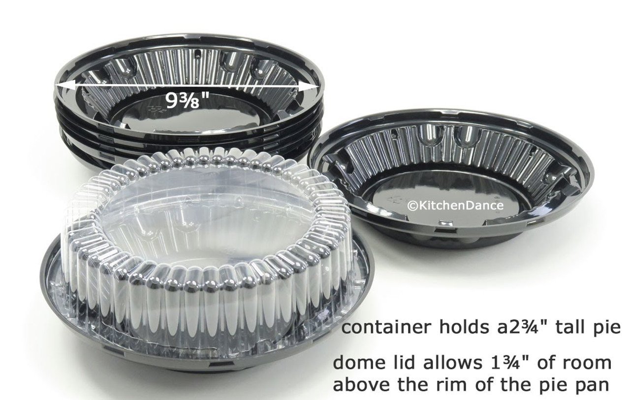 10 Inch Pie Container High Dome Lid - Kitchendance