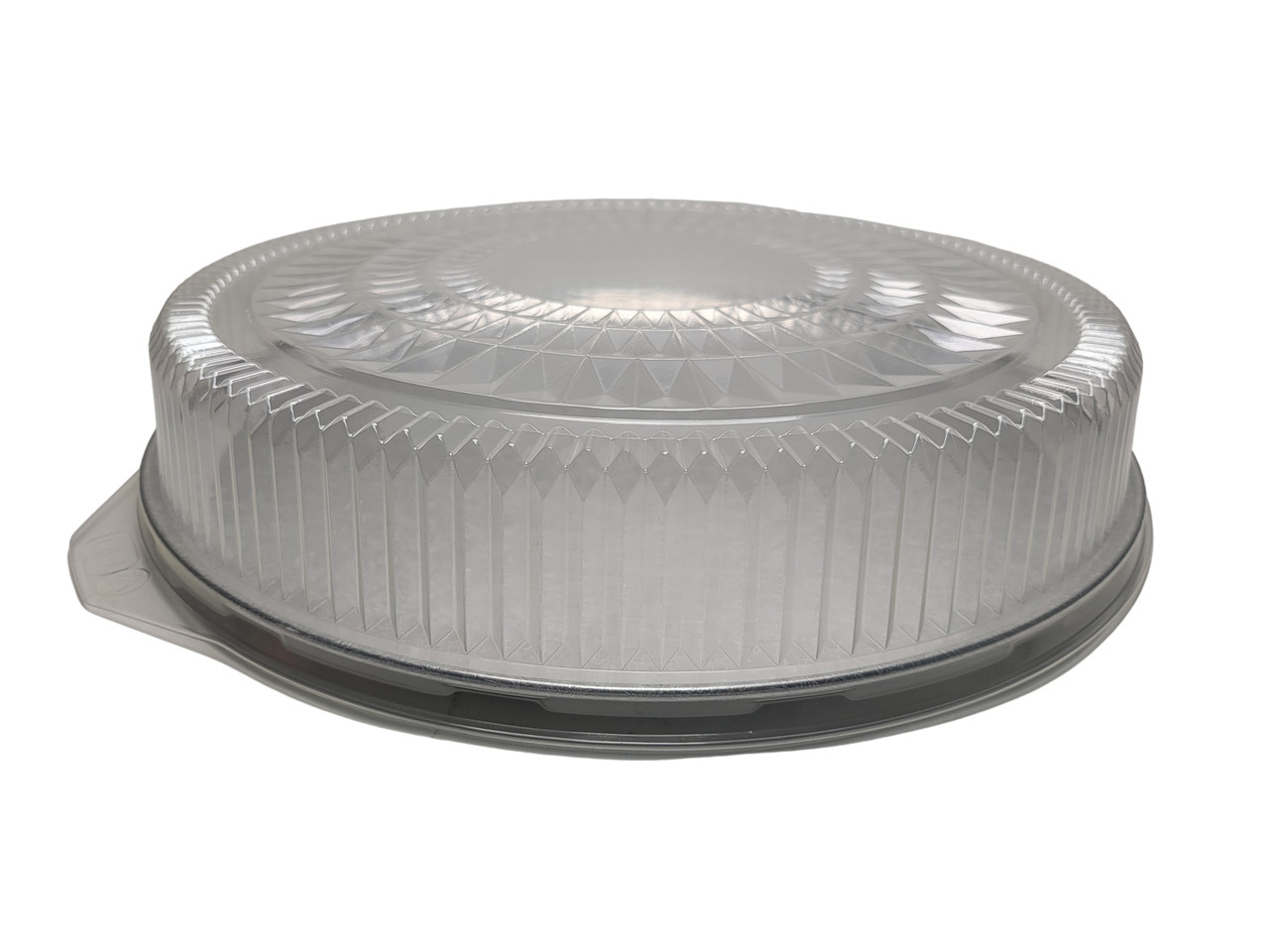 18" Heavy-Foil Catering Trays with High-Dome Lid Case of 25  - #18P