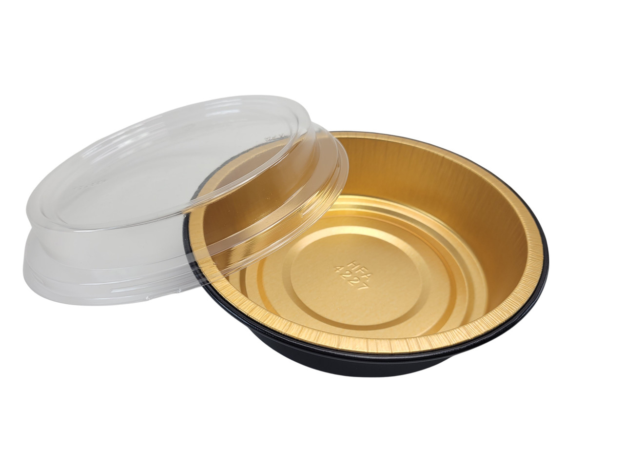 Round Aluminum To-Go Containers, 7 Dia., 500/Carton - mastersupplyonline