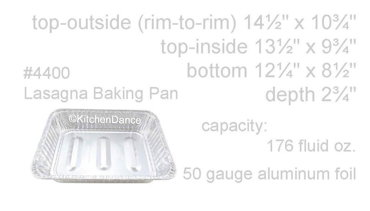 Disposable Medium Roasting Pan- Case of 100- #4400