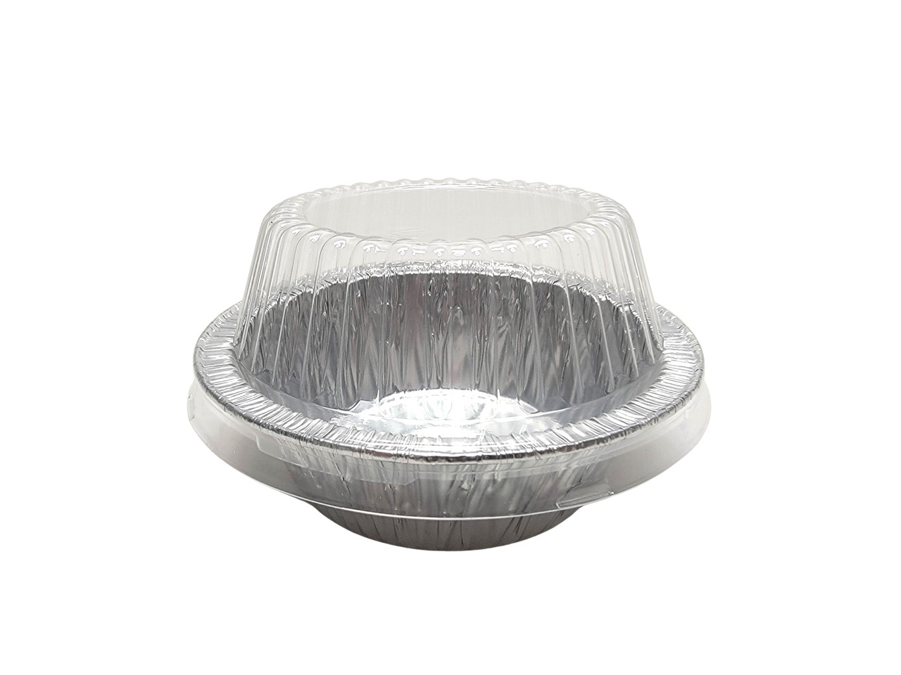 Aluminum Pans With Clear Plastic Lids, Disposable Cookware