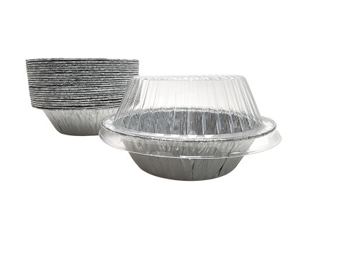 3 Disposable Small Aluminum Foil Tart Pan- Case of 1000 #301