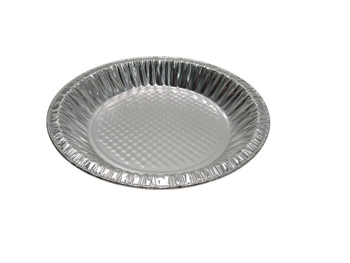9" Quilted Disposable Aluminum Foil Pie Pan -  Case of 500  - #11928
