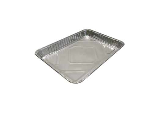 Baker's Mark 1/2 Sheet Foil Cake Pan - 100/Case