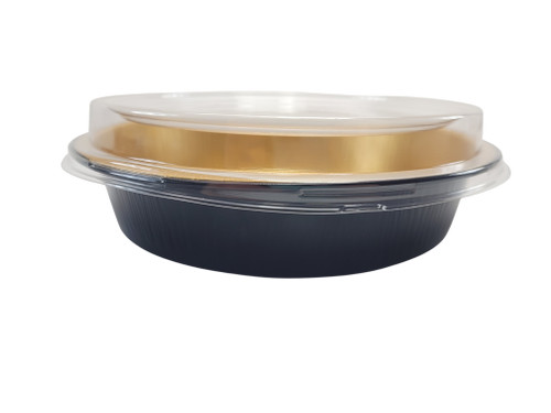 Round Aluminum To-Go Containers, 7 Dia., 500/Carton - mastersupplyonline