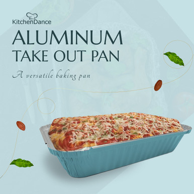 1½ lb. Shallow Carry Out Foil Pan with Plastic Lid - Case of 500 - #230P