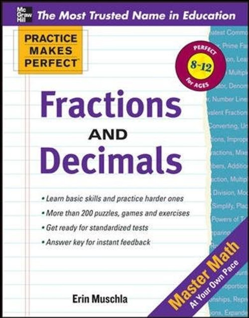 Practice Makes Perfect: Fractions, Decimals, and Percents (Practice Makes Perfect Series)