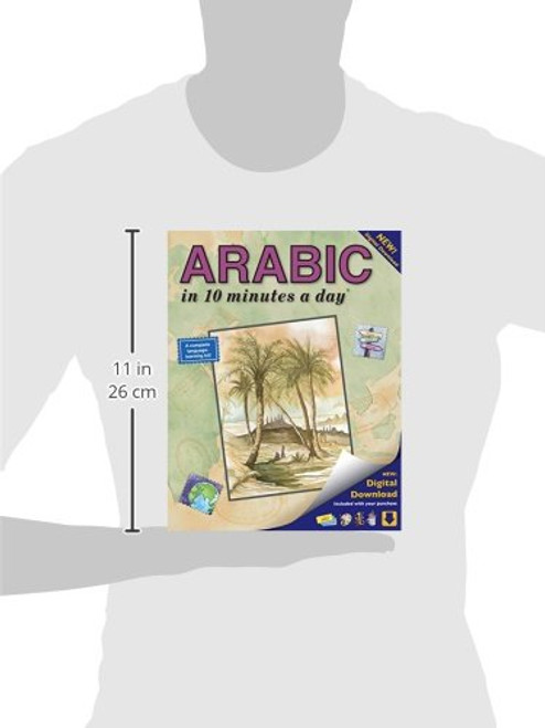 ARABIC in 10 minutes a day??: Language course for beginning and advanced study.  Includes Workbook, Flash Cards, Sticky Labels, Menu Guide, Software, ... Grammar.  Bilingual Books, Inc. (Publisher)