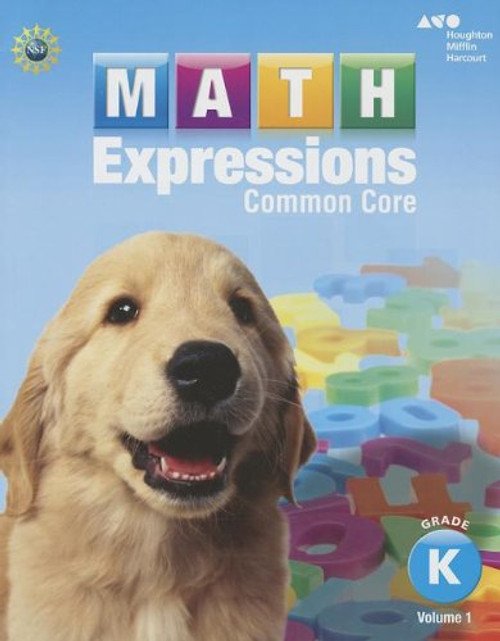 Math Expressions: Student Activity Book, Volume 1 (Softcover) Grade K