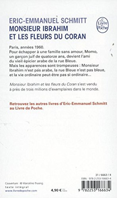 Monsieur Ibrahim Et Les Fleurs Du Coran (French Edition)
