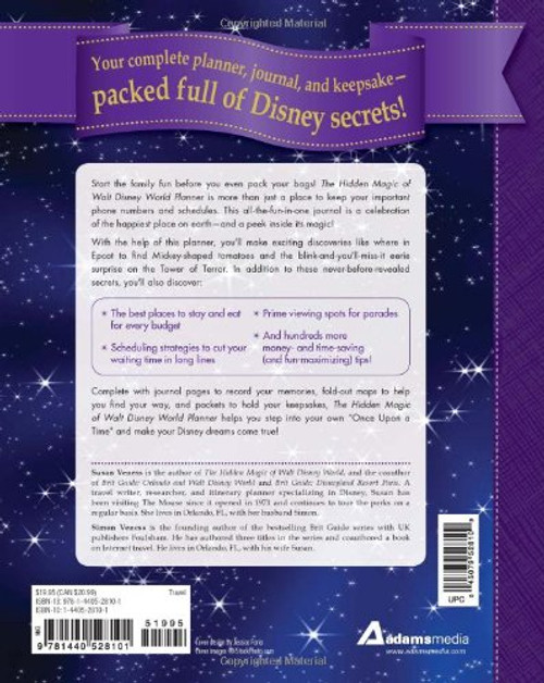 The Hidden Magic of Walt Disney World Planner: A Complete Organizer, Journal, and Keepsake for Your Unforgettable Vacation