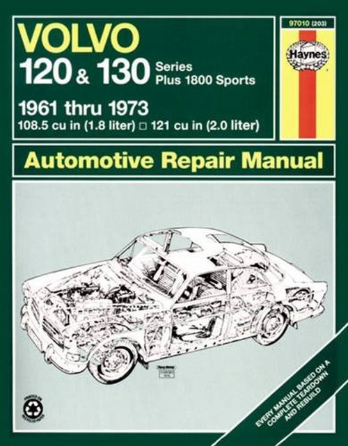 Volvo 120 and 130 Series and 1800, 1961-73 (Haynes Repair Manuals)