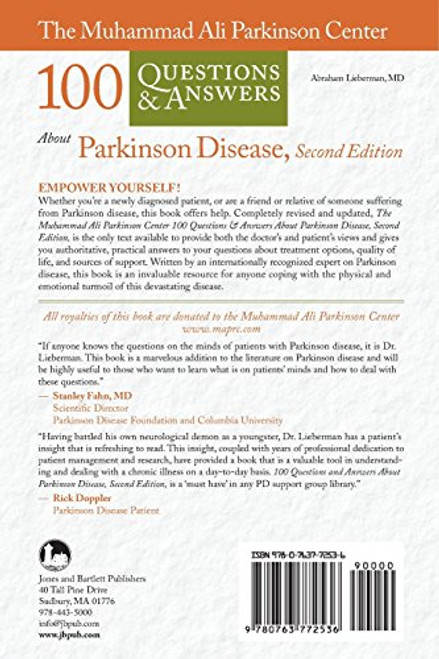 The Muhammad Ali Parkinson Center 100 Questions  &  Answers About Parkinson Disease