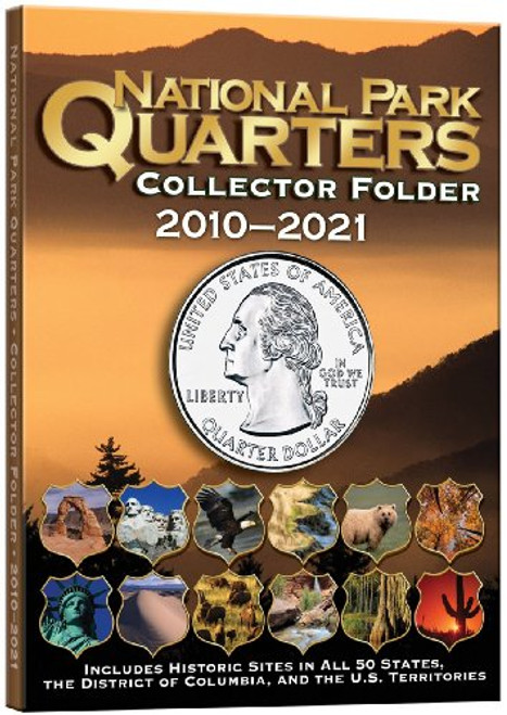 National Park Coin Single Mint Folder 2010-2021