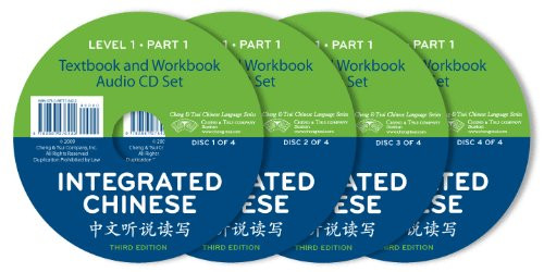 Integrated Chinese: Level 1, Part 1, set of four  CDs (English and Chinese Edition)