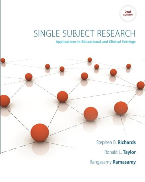 Single Subject Research: Applications in Educational and Clinical Settings