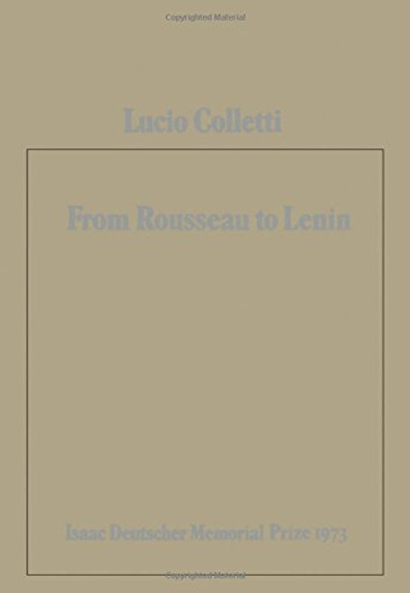 From Rousseau to Lenin