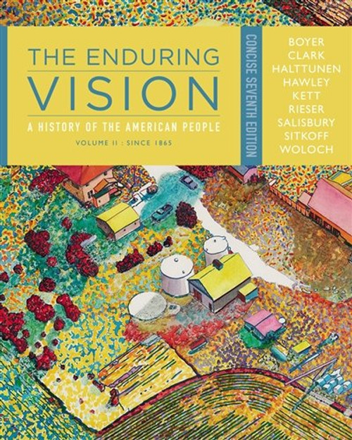 2: The Enduring Vision: A History of the American People, Volume II: Since 1865, Concise