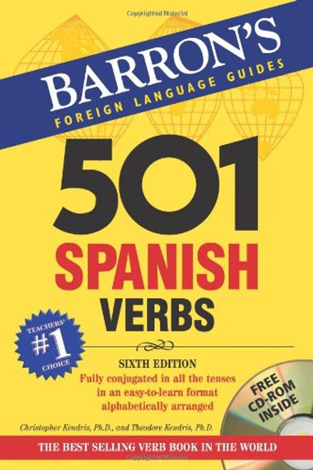 Barron's Foreign Language Guides:  501 Spanish Verbs  (Book & CD-ROM)